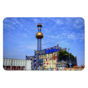 Spittelau, Vienna Austria Magnet