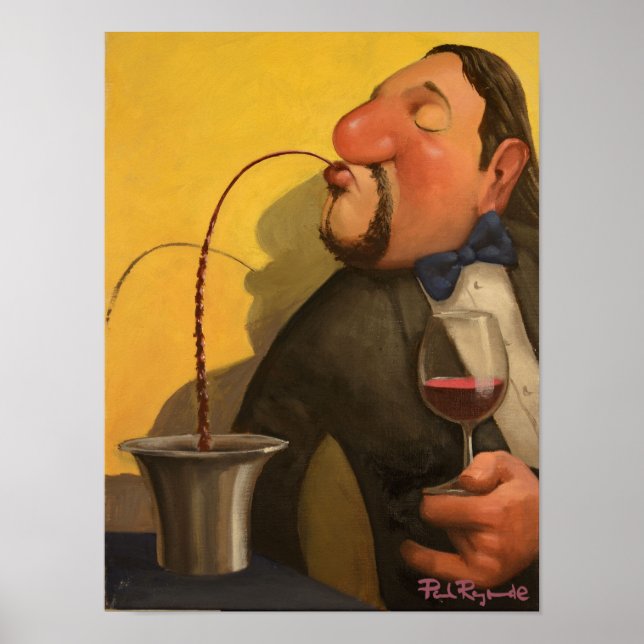 Spitting-Sommelier Poster (Front)