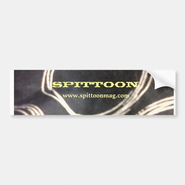 Spittoon Bumper Sticker (Front)
