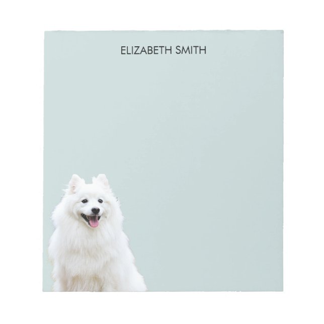 Spitz American Eskimo Dog Post-it Notes (Front)