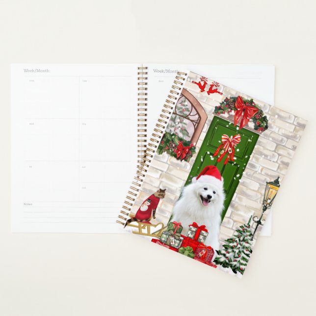 Spitz Dog Christmas Planner (Display)