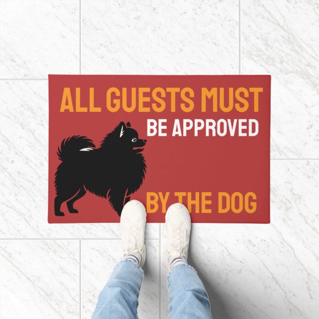 Spitz Pomeranian Doormat (Indoor)