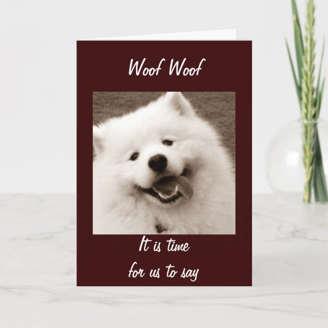 SPITZ WISHES HAPPY BIRTHDAY "FROM THE GROUP" CARD (Front)