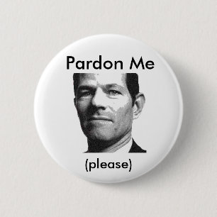 Spitzer: Pardon Me, (please) 6 Cm Round Badge