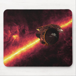 Spitzer seen against the infrared sky 2 mouse mat