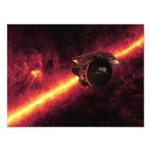 Spitzer seen against the infrared sky 2 photo print