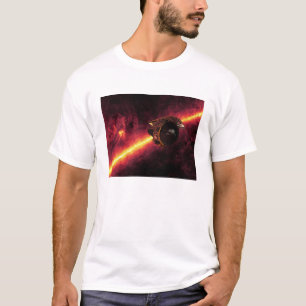 Spitzer seen against the infrared sky 2 T-Shirt