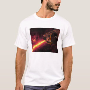 Spitzer seen against the infrared sky T-Shirt