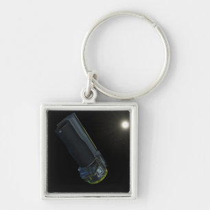 Spitzer seen in visible light key ring