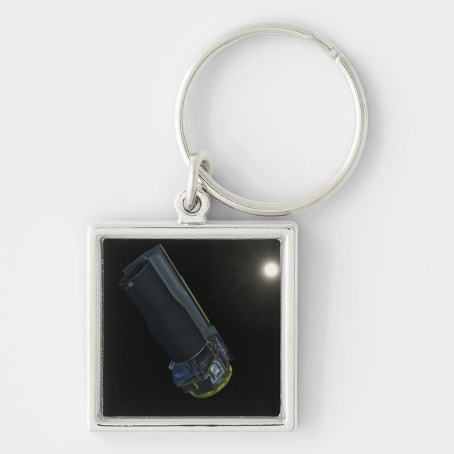 Spitzer seen in visible light key ring (Front)