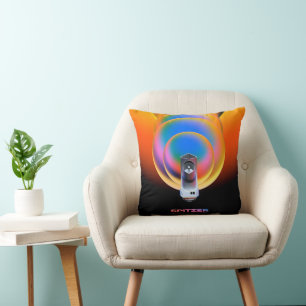 Spitzer Space Telescope Poster. Cushion