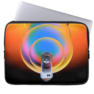 Spitzer Space Telescope Poster. Laptop Sleeve