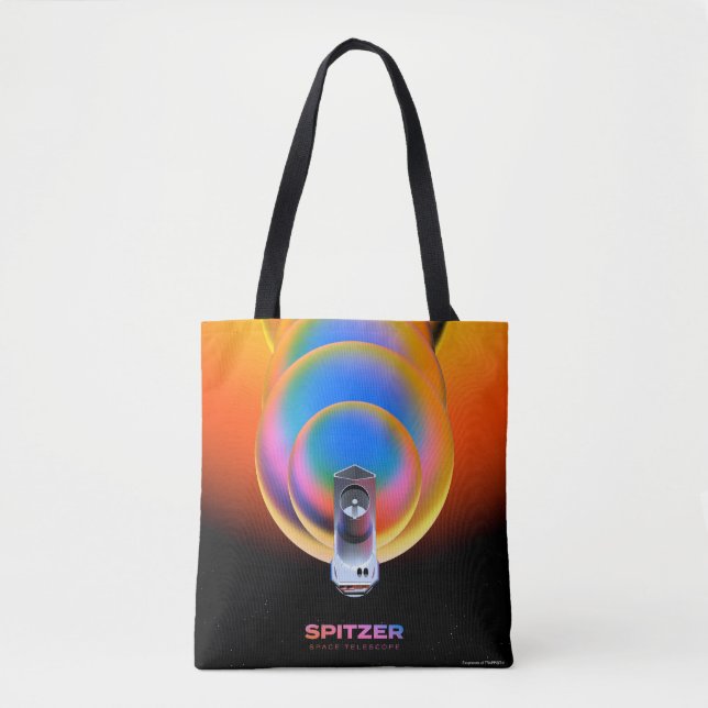 Spitzer Space Telescope Poster. Tote Bag (Front)