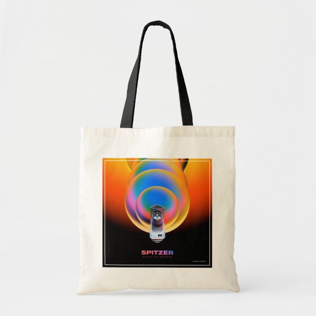 Spitzer Space Telescope Poster. Tote Bag (Front)
