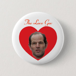 Spitzer: The Love Gov 6 Cm Round Badge