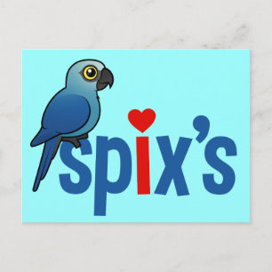 Spix's Love Postcard