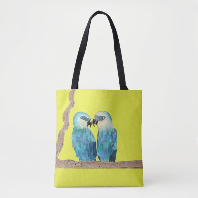 Spix's Macaws on a Tote Bag (Front)