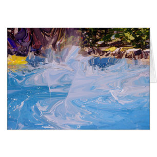 Splash 4 Greeting Card