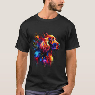 Splash Art Irish Setter T-Shirt