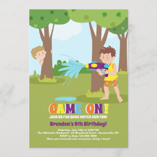 Splash Battle Invitation