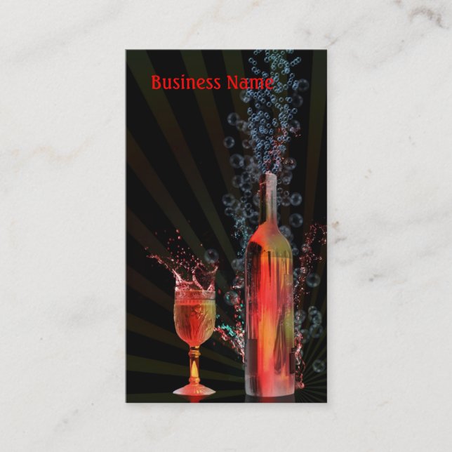 Splash! Business Card (Front)