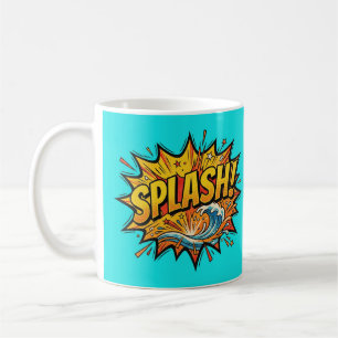 SPLASH Comic Book Pop Art Wave Mug