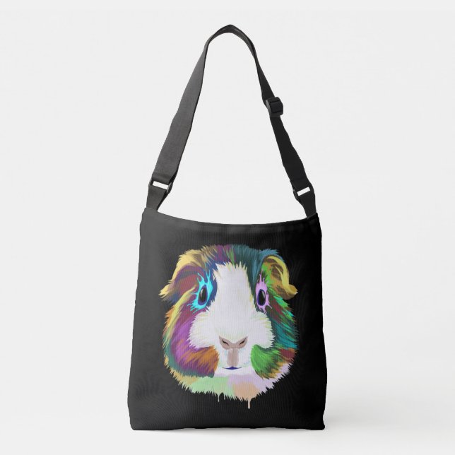 Splash Guinea Pig Crossbody Bag (Front)