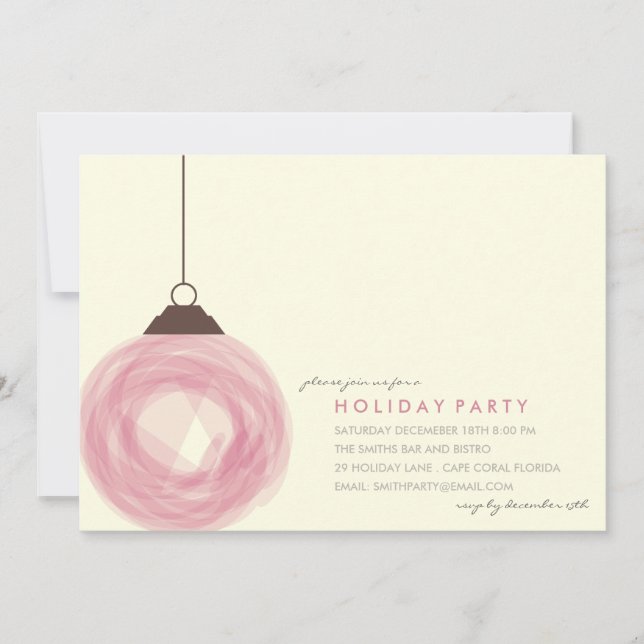 SPLASH . HOLIDAY INVITE (Front)