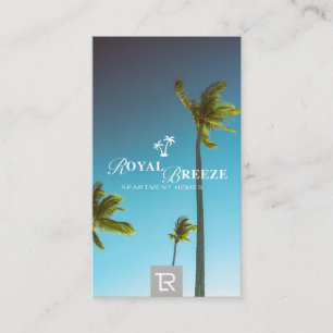 Splash Image Logo Palms Business Card