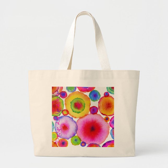 'Splash' Large Tote Bag (Front)