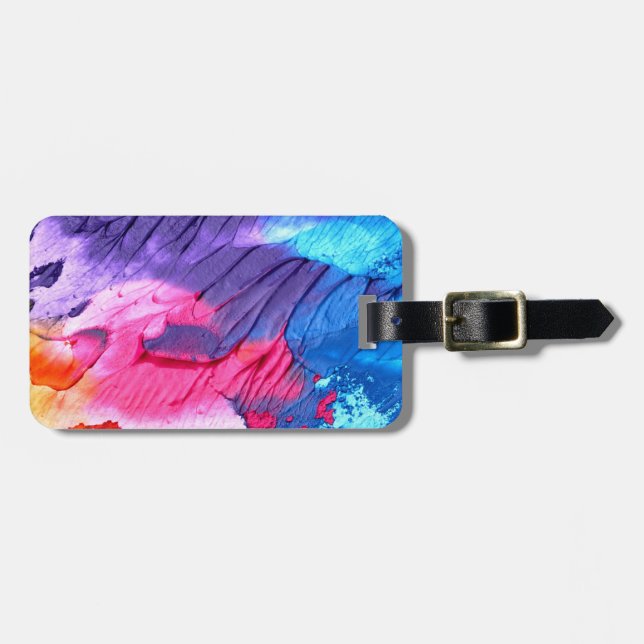 Splash  luggage tag (Front Horizontal)