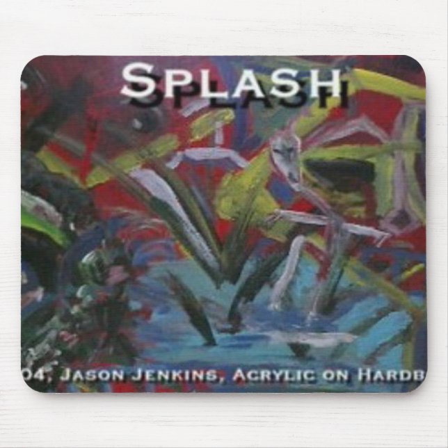Splash Mouse Mat (Front)