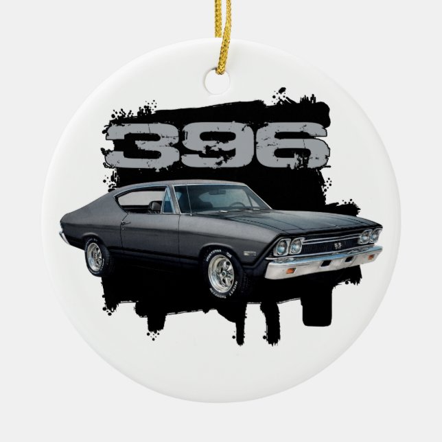 Splash of 396 ceramic tree decoration (Front)