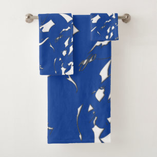 Splash of Blue Bath Towel Set