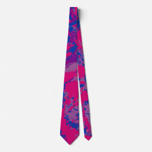 Splash of Color   Bisexual Pride   Tie