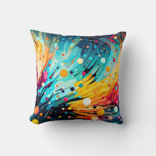 Splash Of Color Cushion