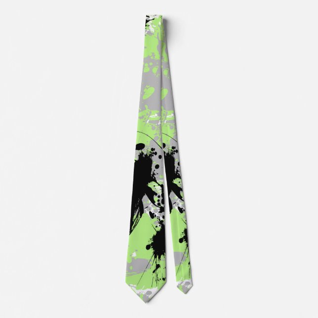 Splash of Colour |  Agender Pride  Tie (Front)