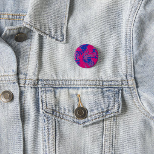 Splash of Colour Bisexual Pride 3 Cm Round Badge