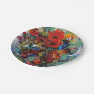 Splash of Colour II Paper Plate