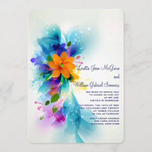 Splash of Colour Invitation