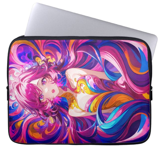 Splash of colour laptop sleeve (Front)
