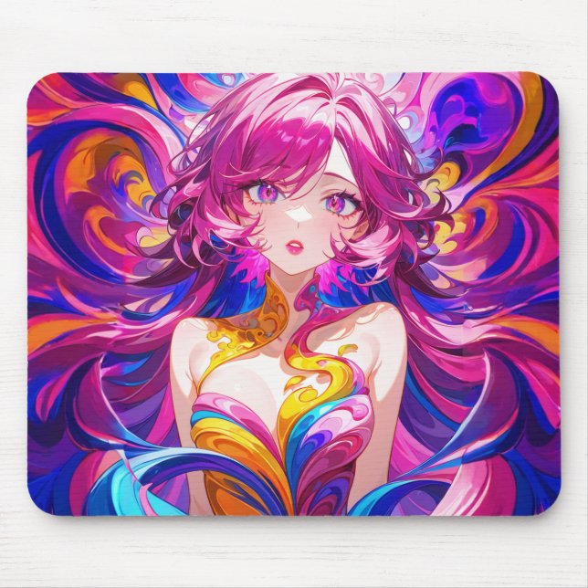 Splash of colour mouse mat (Front)