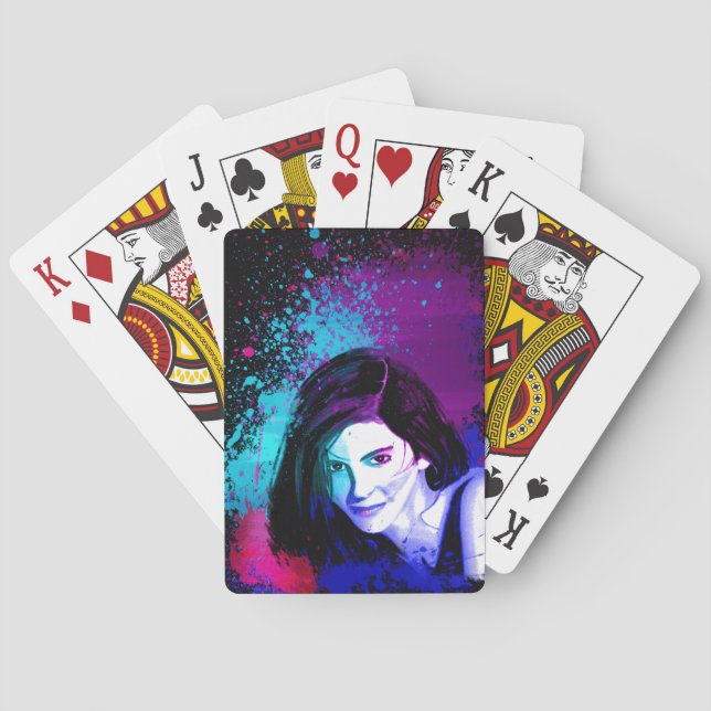 Splash of Colour Playing Cards (Back)