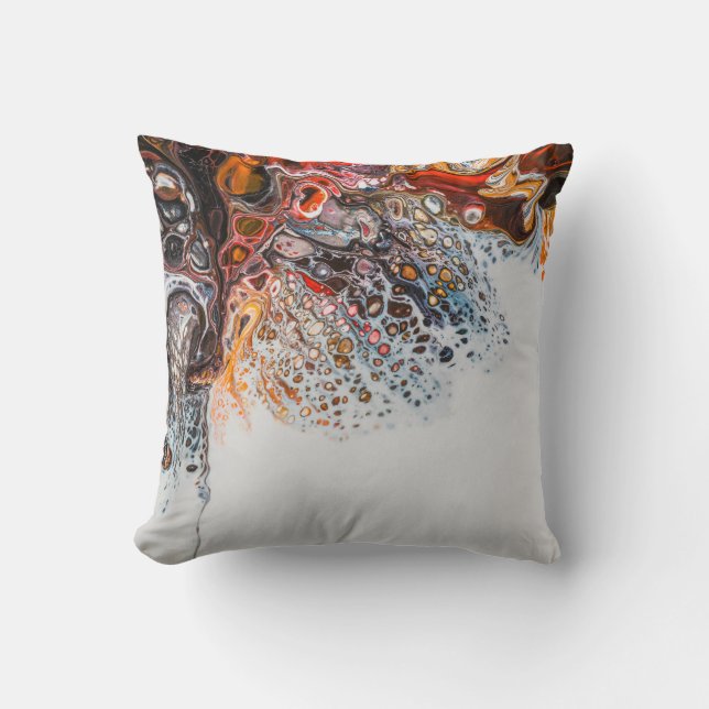 Splash of colours art cushion (Front)