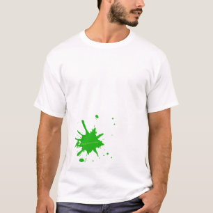 Splash of Green St Patrick's Men's T-Shirt