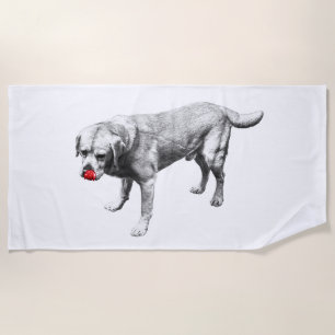 Splash of Humour Beach Towel