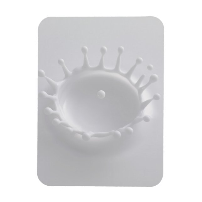 Splash of Milk Magnet (Vertical)