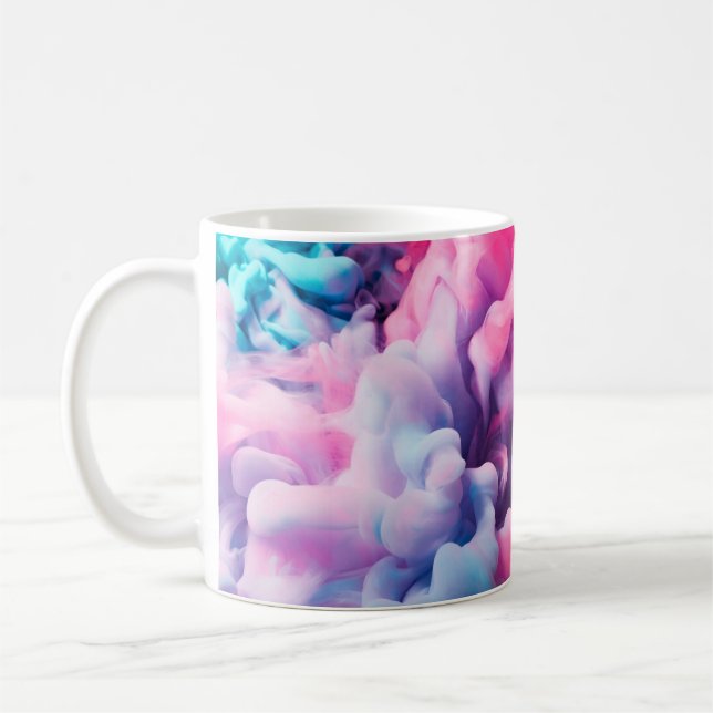 Splash of paint. Abstract backgroundabstract,paint Coffee Mug (Left)