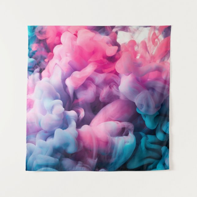 Splash of paint. Abstract backgroundabstract,paint Tapestry (Front)