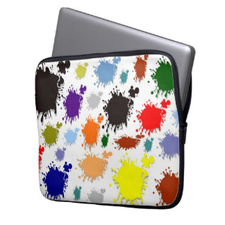 Splash Paint Electronics Bag